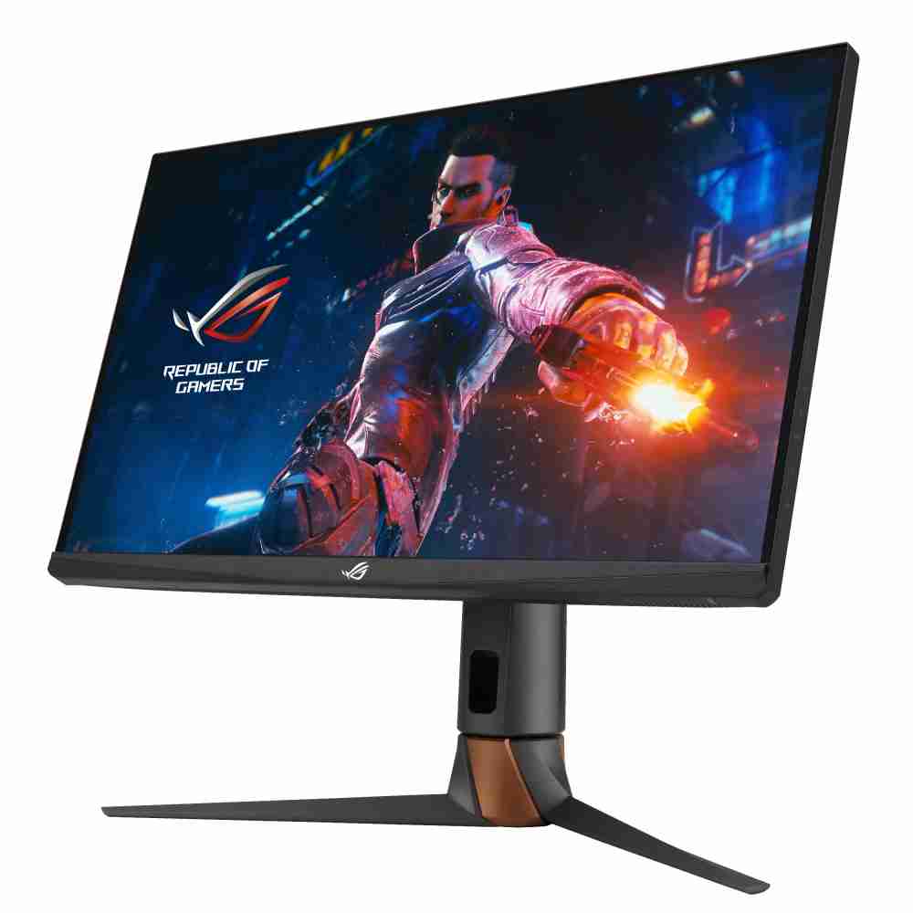 华硕ASUS ROG Swift 360Hz PG27AQN，，，采用CG电子全新可支持ULMB2技术的高阶电竞显示器，，，为电竞玩家打造突破以往的急速游戏体验。。（图片来源：ASUS提供）